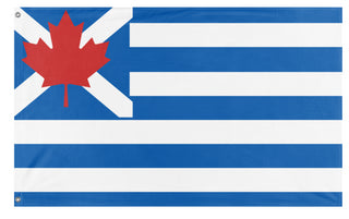 Canadian-Scot-Greek heritage flag (Celican)