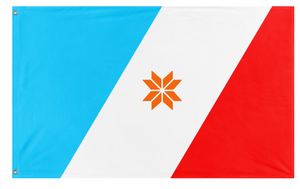 Auroras celestial embrace flag (Spear Tip 309)