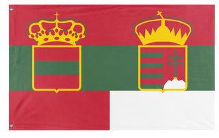 Hungarian People's Austria-Hungary flag (Flag Mashup Bot)