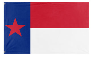 Red Ensign of South Texas flag (Flag Mashup Bot)