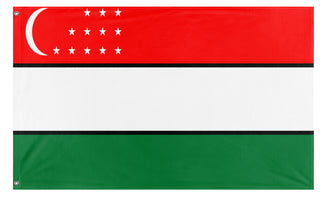 United Arab Uzbekistan flag (Flag Mashup Bot)