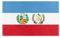 Guatemala-Peru Union flag (Latino Mapper)