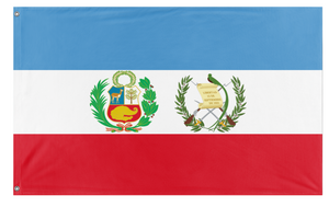 Guatemala-Peru Union flag (Latino Mapper)