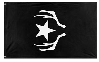 Disco Elysium Star and Antlers  flag (HDB)