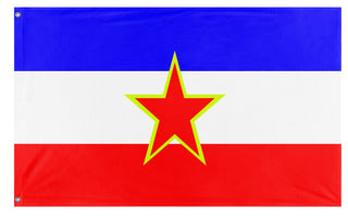 socialist federal republic yugoslavia flag (luka vujacic) (Hidden)