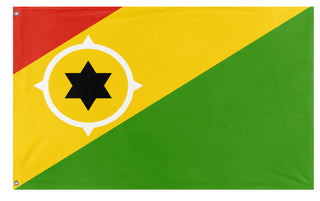 Sint Eustatius and Saba Zimbabwe flag (Flag Mashup Bot)