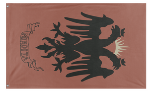 the Bajrak of Kashnjeti flag (john)
