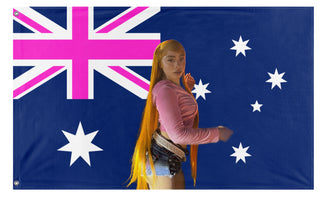 ICE SPICE (AUSTRALIA) flag (CLERMONT.)