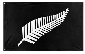 New Zealand 'All Blacks' Silver Fern flag (New Zealand)
