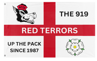 RED TERRORS flag (Ty)