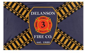 Delanson Fire Company flag (Noahh Murphy)