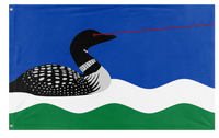 Laser Minnesota flag (me)