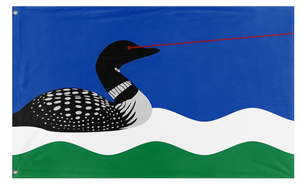 Laser Minnesota flag (me)
