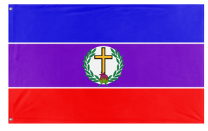 Tabernacle Flag (Flaming Trashcans)