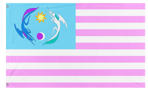 Commonwealth of New Mareland (Equestria at War)) flag (BMD-4/Colour Field)