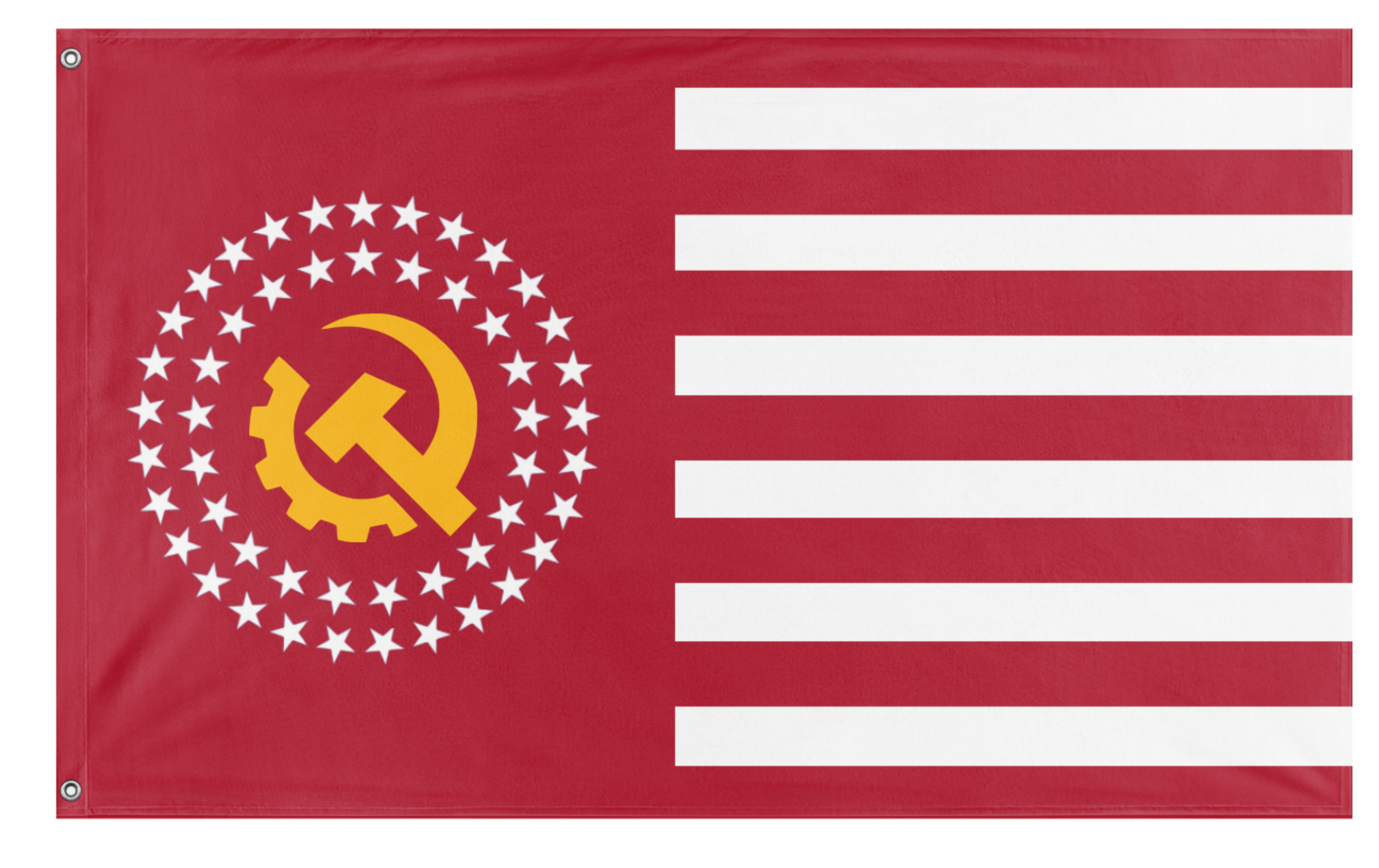 Communist America Flag