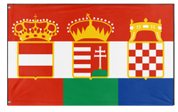 Austria-Hungary-Croatia flag (Matt F)