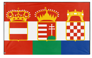 Austria-Hungary-Croatia flag (Matt F)