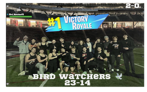BIRD WATCHERS flag (Solo)