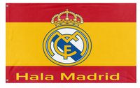 Hala Madrid Spainsh flag pro flag (Football flags )