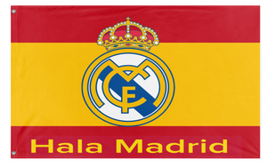 Hala Madrid Spainsh flag pro flag (Football flags )