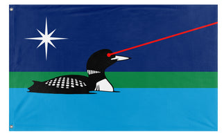 Minnesota Laser Loon flag (Minnesota)