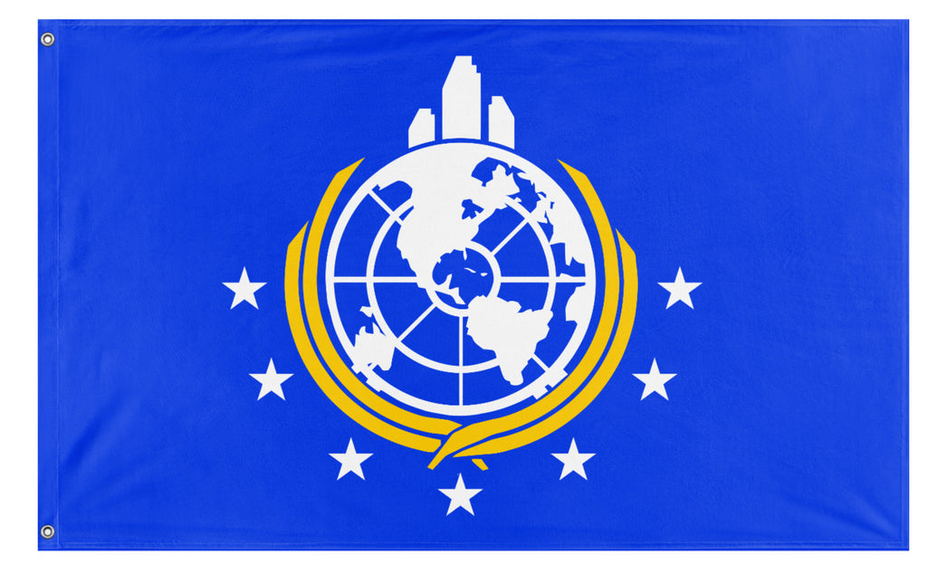 Super Earth flag (Helldivers) – Flagmaker & Print