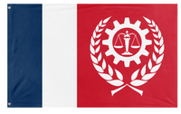 Federation of Commune of France flag (Camarade Augustin B)