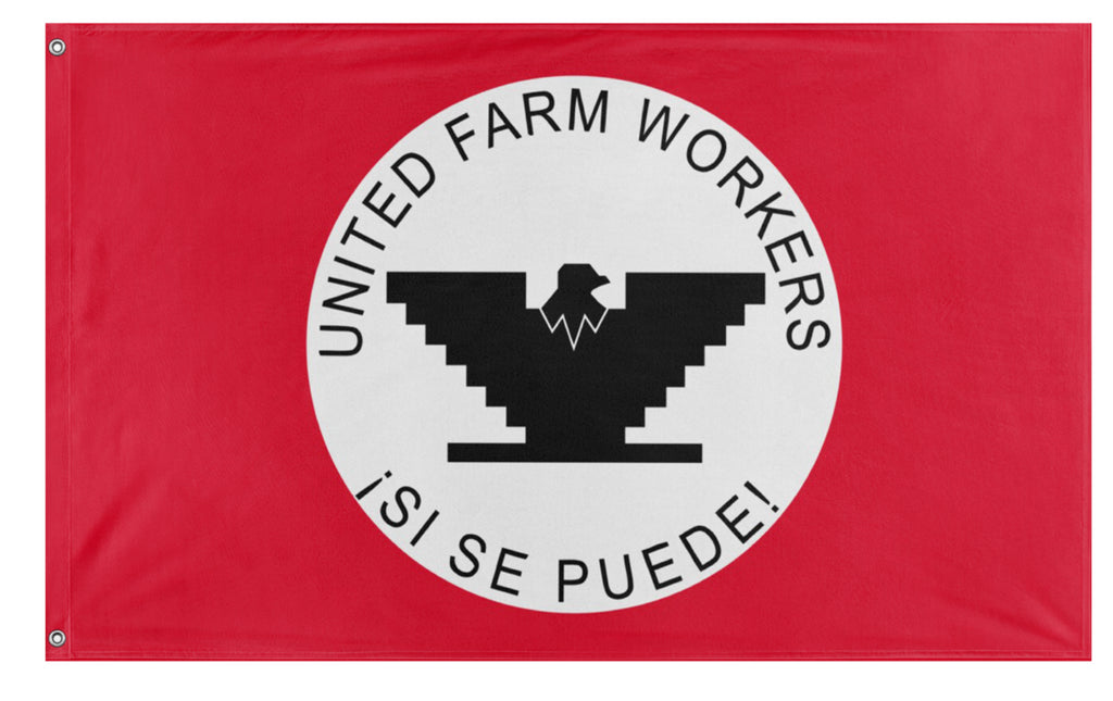 UFW_SI SE PUEDE flag (NUNE BAT) (Hidden) – Flagmaker & Print