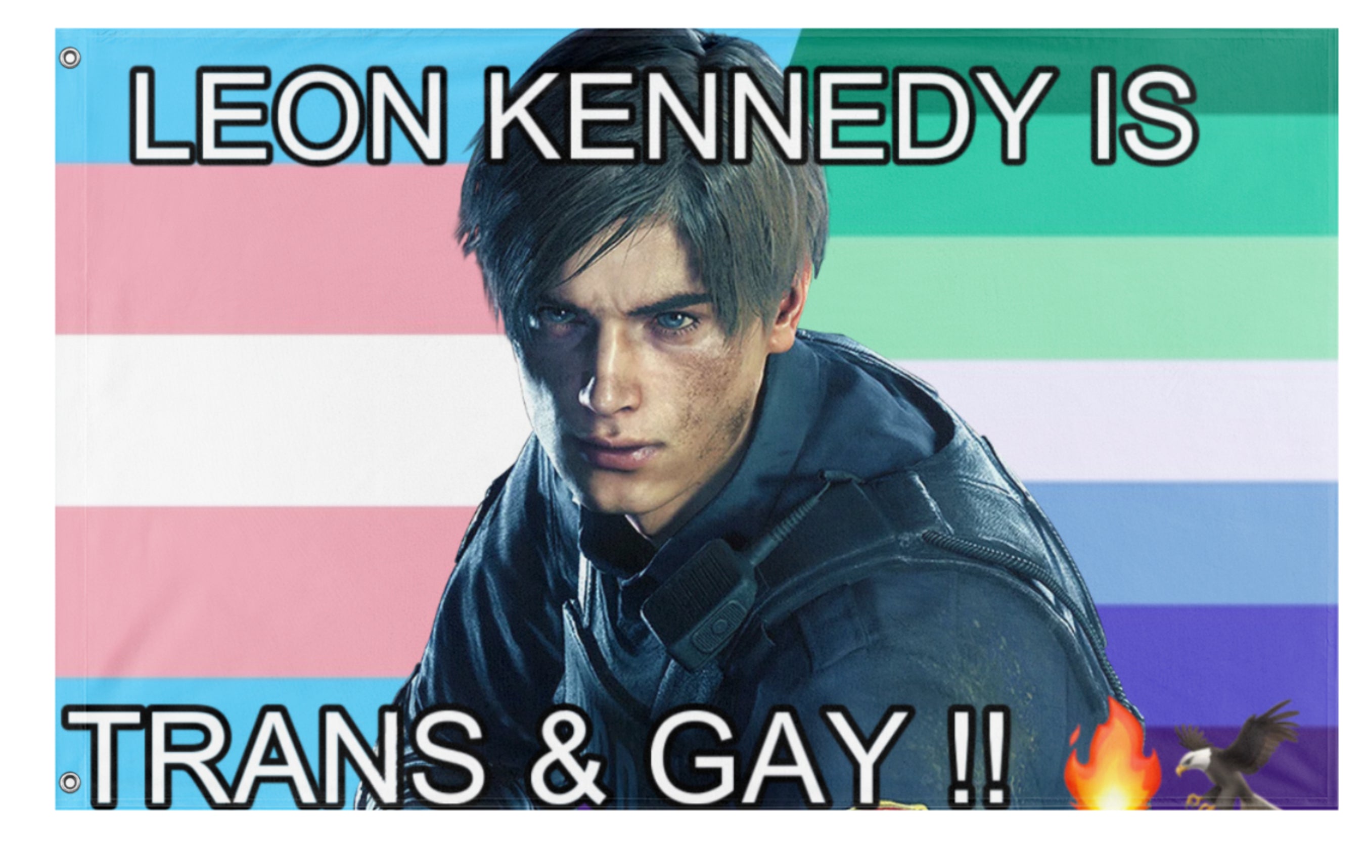 Leon Trans & Gay Flag (Tyler)