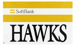 SoftBank Hawks flag (Takuya Onuki)