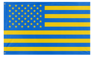 American Aid Workers in Ukraine flag (Flagmaker & Print)