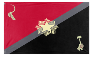 Confederation of the working class  flag (Anonymous )