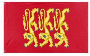 Three Lions vertical flag (C.E.Bryant)