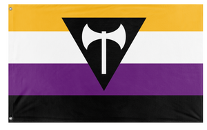 Nonbinary Labrys Flag (KnightofAshes)