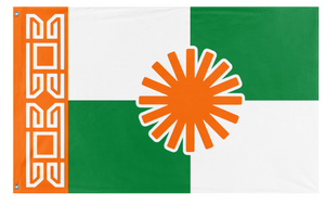 Muscogee Fields of Sunshine - Tallahassee, FL flag (VertigoOne AKA Michael Trimmer)