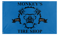 Monkeys tire shop flag (Sergio)