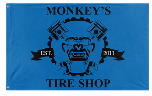 Monkeys tire shop flag (Sergio)