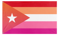 Lesbian Puerto Rican Flag (Venus R.R. Velez)