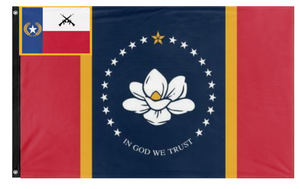 Mississippi State of The United Republic"s of Texas flag (Aydan Melton)