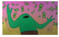 Mr frog flag (Charlie)