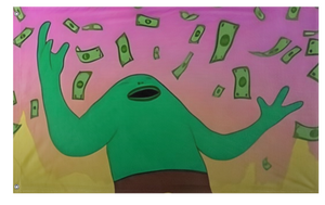 Mr frog flag (Charlie)