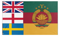 Social Democratic Kingdom of Britandinavia flag (Oliver Sherman)