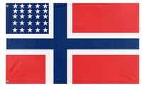 America Norway  flag (Z.Z)