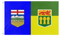 Alberta and saskatchewan flag (kellan)