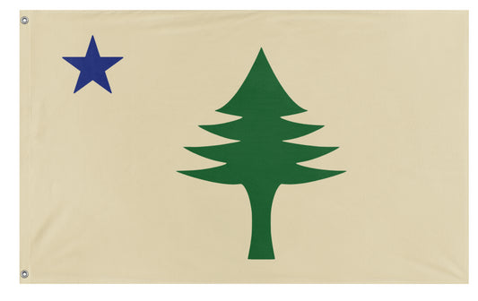 1901 Maine Flag Proposal flag (State of Maine)