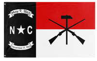 Communist North Carolina flag (Sunny)