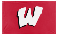 Warrior Red/White flag (DIckerson)