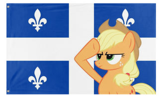 Quebec Applejack flag (Ginette)