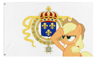 Quebec nouvelle france applejack flag (Ginette)